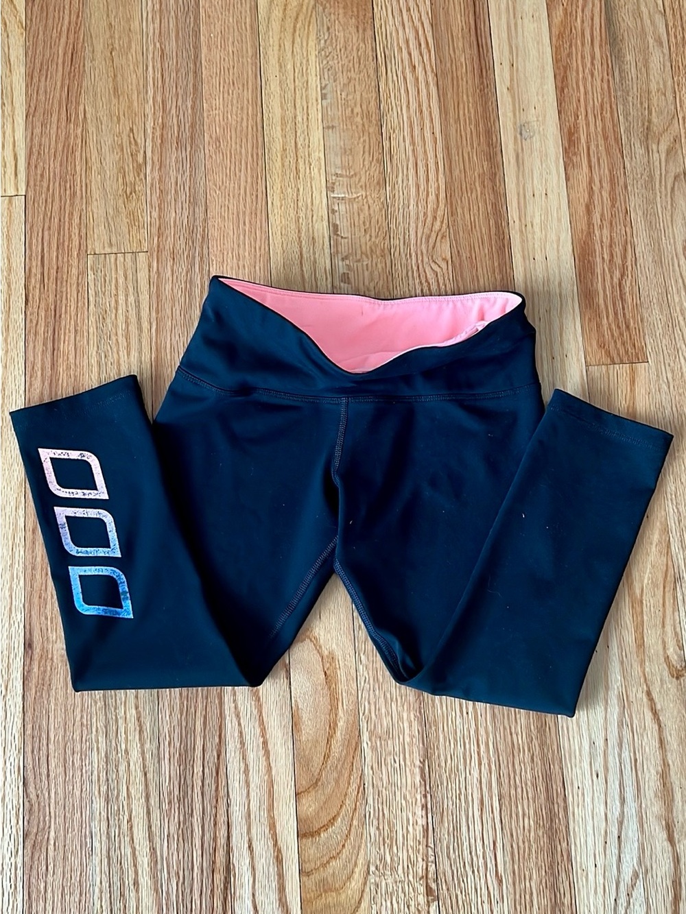 Lorna Jane Crop Black Leggings Womens Size small